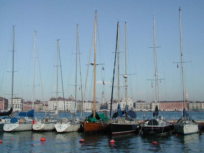 Venedig Segelboot Hafen