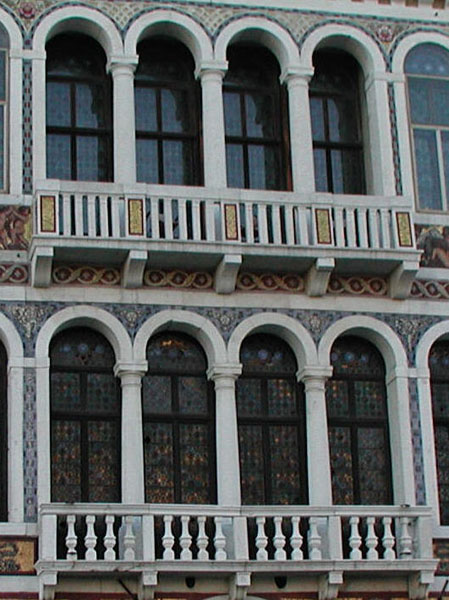 Venice Palazzo Barbarigo Detail