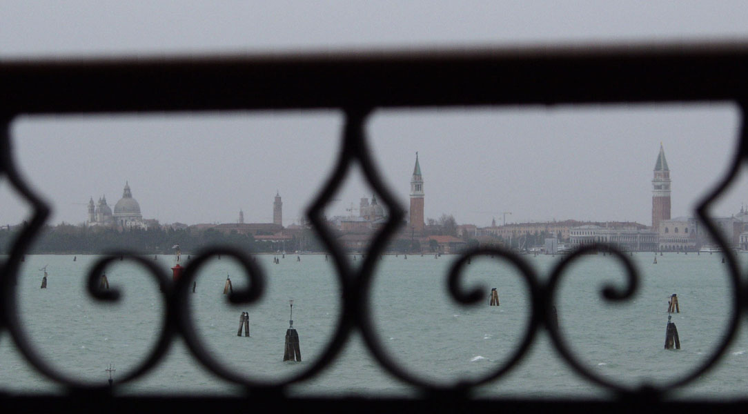 Venedig Lido Aussicht vom Hotel Panorama