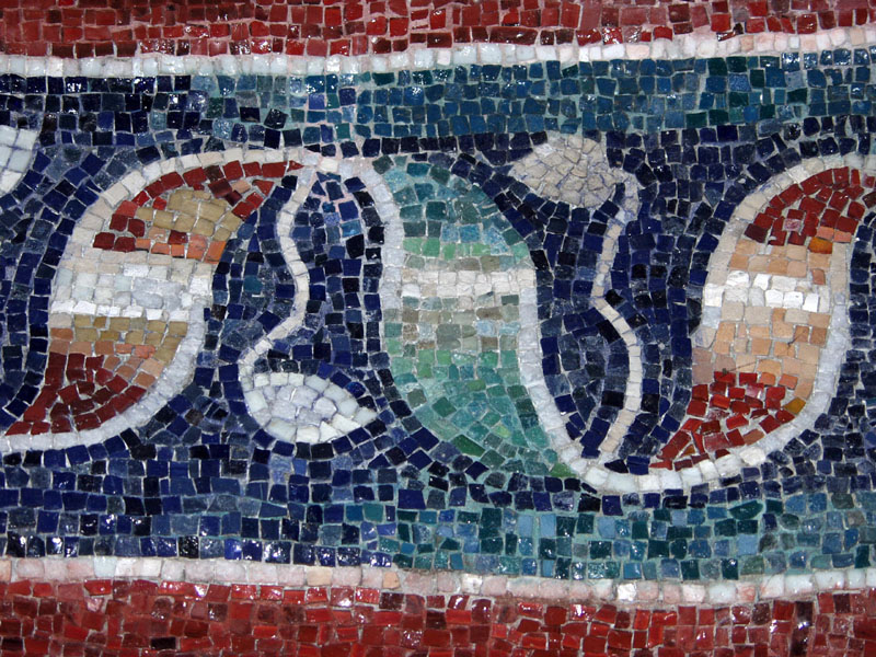 Ravenna Mosaik Detail
